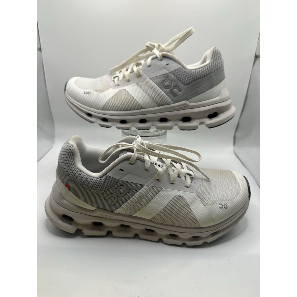 Size 6.5 - ON Cloudrunner White Frost W